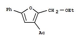 1-(2-(Ethoxymethyl)-5-phenylfuran-3-yl)ethanone Structure,281198-94-5Structure