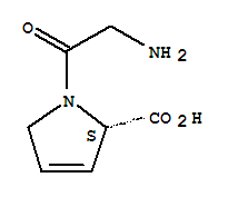 (9ci)-甘氨?；?3,4-二脫氫-L-脯氨酸結(jié)構(gòu)式_281670-30-2結(jié)構(gòu)式