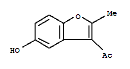 1-(5-Hydroxy-2-methyl-benzofuran-3-yl)-ethanone Structure,28241-99-8Structure