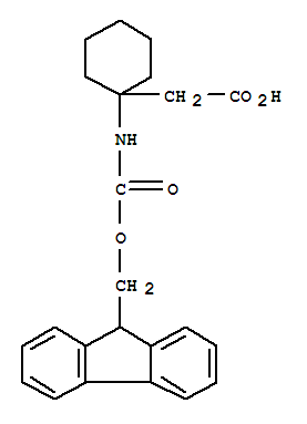 Fmoc-1-amino-cyclohexane acetic acid Structure,282524-98-5Structure