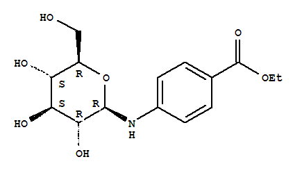 Benzocaine n-glucoside Structure,28315-50-6Structure