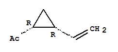 順式-(9ci)-1-(2-乙烯環(huán)丙基)-乙酮結(jié)構(gòu)式_28465-18-1結(jié)構(gòu)式