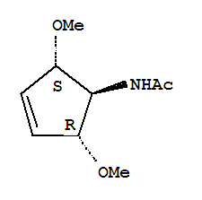 Acetamide, n-[(1alpha,2beta,5beta)-2,5-dimethoxy-3-cyclopenten-1-yl]-(9ci) Structure,285569-58-6Structure