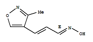 2-Propenal,3-(3-methyl-4-isoxazolyl)-,oxime,(1e)-(9ci) Structure,286473-04-9Structure