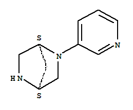 2,5-Diazabicyclo[2.2.1]heptane,2-(3-pyridinyl)-,(1s,4s)-(9ci) Structure,286959-56-6Structure