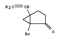 Bicyclo[3.1.0]hexan-2-one,1-acetyl-5-ethenyl-(9ci) Structure,287239-39-8Structure