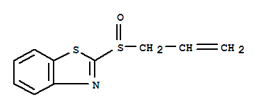 Benzothiazole,2-(2-propenylsulfinyl )- (9ci) Structure,287378-76-1Structure