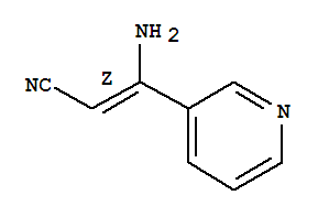 2-Propenenitrile,3-amino-3-(3-pyridinyl)-,(2z)-(9ci) Structure,287493-97-4Structure