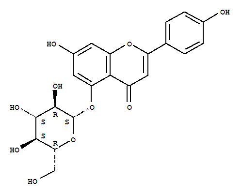 Apigenin 5-O-beta-D-glucopyranoside Structure,28757-27-9Structure