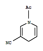 Nicotinonitrile, 1-acetyl-1,4-dihydro-(8ci) Structure,28847-92-9Structure