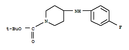 1-Boc-4-(4-fluoro-phenylamino)-piperidine Structure,288573-56-8Structure