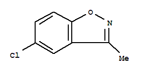 1,2-Benzisoxazole, 5-chloro-3-methyl- Structure,28909-34-4Structure