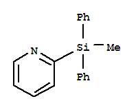 Pyridine, 2-(methyldiphenylsilyl)-(8ci,9ci) Structure,28916-30-5Structure