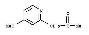 2-Propanone,1-(4-methoxy-2-pyridinyl)-(9ci) Structure,289469-47-2Structure