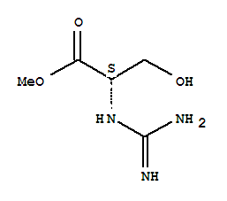 (9ci)-n-(氨基亞氨基甲基)-L-絲氨酸甲酯結(jié)構(gòu)式_289705-56-2結(jié)構(gòu)式