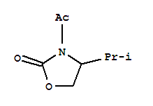 (9ci)-3-乙?；?4-(1-甲基乙基)-2-噁唑烷酮結(jié)構(gòu)式_289706-65-6結(jié)構(gòu)式