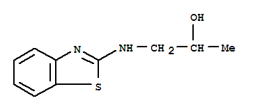 2-Propanol,1-(2-benzothiazolylamino)-(8ci) Structure,28997-06-0Structure