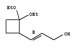 2-Propen-1-ol,3-(2,2-diethoxycyclobutyl)-,(2e)-(9ci) Structure,291537-71-8Structure