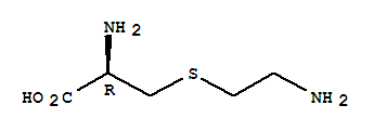 (9ci)-s-(2-氨基乙基)-L-半胱氨酸結(jié)構(gòu)式_2936-69-8結(jié)構(gòu)式