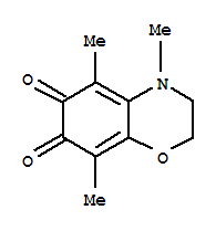 2H-1,4-benzoxazine-6,7-dione,3,4-dihydro-4,5,8-trimethyl-(8ci)Structure,29441-77-8Structure 2H-1,4-benzoxazine-6,7-dione,3,4-dihydro-4,5,8-trimethyl-(8ci) Structure,29441-77-8Structure