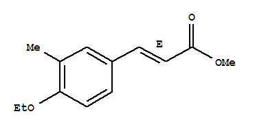 2-Propenoicacid,3-(4-ethoxy-3-methylphenyl)-,methylester,(2e)-(9ci) Structure,294860-63-2Structure