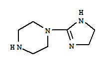 Piperazine, 1-(4,5-dihydro-1h-imidazol-2-yl)- Structure,295341-59-2Structure