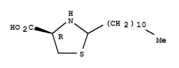 2-十一基-噻唑烷-4-羧酸結(jié)構(gòu)式_298186-80-8結(jié)構(gòu)式