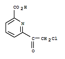 2-Pyridinecarboxylic acid, 6-(chloroacetyl)-(9ci) Structure,298692-34-9Structure