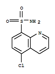  5-氯-8-喹啉磺酰胺結構式_299439-20-6結構式