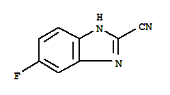 2-Benzimidazolecarbonitrile,5-fluoro-(8ci) Structure,29958-83-6Structure