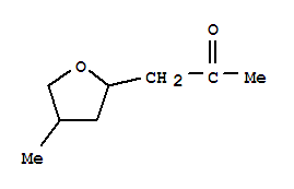 2-Propanone, 1-(tetrahydro-4-methyl-2-furanyl)-(9ci) Structure,301299-59-2Structure