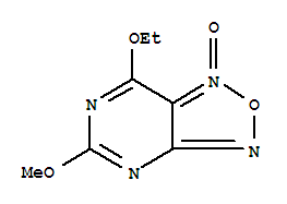 (9ci)-7-乙氧基-5-甲氧基-[1,2,5]噁二唑并[3,4-d]嘧啶,1-氧化物結(jié)構(gòu)式_302800-65-3結(jié)構(gòu)式