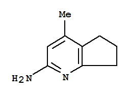 4-Methyl-6,7-dihydro-5h-cyclopenta[b]pyridin-2-amine Structure,303102-16-1Structure