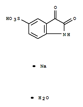 Isatin-5-sulfonic Acid Monosodium Salt Monohydrate Structure,303137-11-3Structure