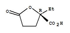 (2r)-(9ci)-2-乙基四氫-5-氧代-2-呋喃羧酸結(jié)構(gòu)式_303183-89-3結(jié)構(gòu)式