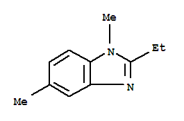 1H-benzimidazole,2-ethyl-1,5-dimethyl-(9ci) Structure,303747-37-7Structure