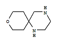 9-噁-1,4-二氮雜螺[5.5]十一烷 (9ci)結(jié)構(gòu)式_303802-17-7結(jié)構(gòu)式