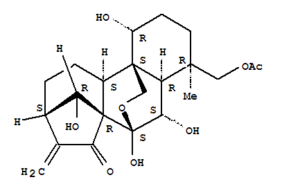 旱生香茶菜素 G結(jié)構(gòu)式_304642-94-2結(jié)構(gòu)式