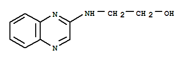 (8ci)-2-(2-喹噁啉氨基)-乙醇結(jié)構(gòu)式_30466-69-4結(jié)構(gòu)式