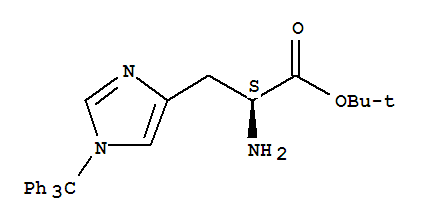 Nim-trityl-l-histidine tert-butyl ester hydrochloride Structure,304698-96-2Structure