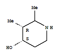 4-Piperidinol ,2,3-dimethyl -,(3r,4s)-rel - (9ci) Structure,305383-19-1Structure