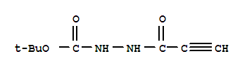 Hydrazinecarboxylic acid,2-(1-oxo-2-propynyl )-,1,1-dimethylethyl ester (9ci) Structure,305796-69-4Structure