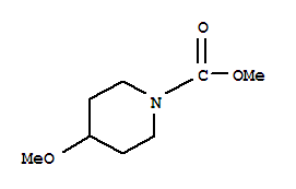 1-Piperidinecarboxylicacid,4-methoxy-,methylester(9ci) Structure,308108-00-1Structure