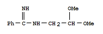 N-(2,2-dimethoxyethyl)benzenecarboximidamide Structure,308276-57-5Structure