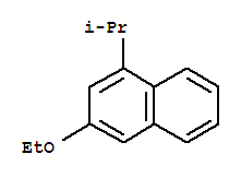 Naphthalene, 3-ethoxy-1-(1-methylethyl)-(9ci) Structure,308378-84-9Structure