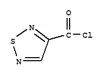 1,2,5-噻二唑-3-羰酰氯結(jié)構(gòu)式_30853-22-6結(jié)構(gòu)式