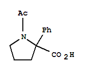 Proline, 1-acetyl-2-phenyl- Structure,308841-65-8Structure