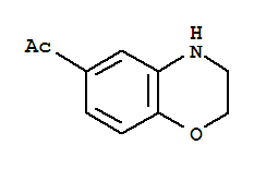 1-(3,4-Dihydro-2h-1,4-benzoxazin-6-yl)ethanone Structure,308851-67-4Structure