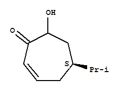 2-Cyclohepten-1-one,7-hydroxy-5-(1-methylethyl )-,(5s)-(9ci) Structure,310905-94-3Structure