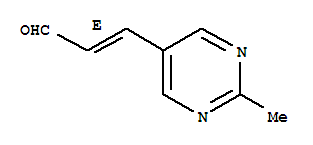 2-Propenal ,3-(2-methyl -5-pyrimidinyl )-,(2e)- (9ci) Structure,312262-93-4Structure